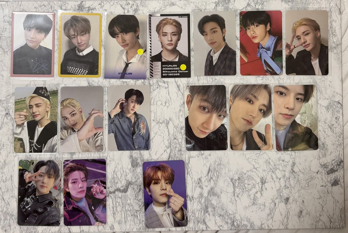 スキズ トレカ交換 封入StayKIds 譲:バンチャン、チャンビン、ハン