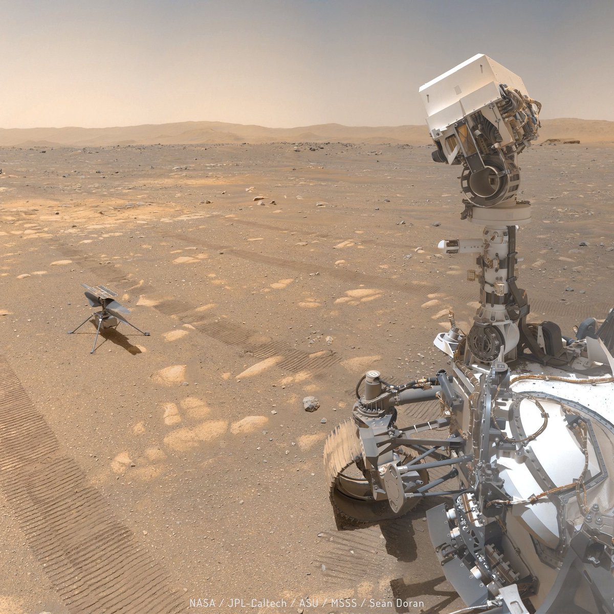 qalabay4014's tweet photo. MARS DIARY: PART 8 ๐๐
โRobots buried the biological remains to feed the red dust. Atmosphere was born. 4 pioneers arrived. The first man knelt at the Bio-Base: "You did not die. You live in us. Through you, a new era begins." The dead became the foundation. ๐ค๐ฑ #MarsDiary https://t.co/RrqRDHDOx5