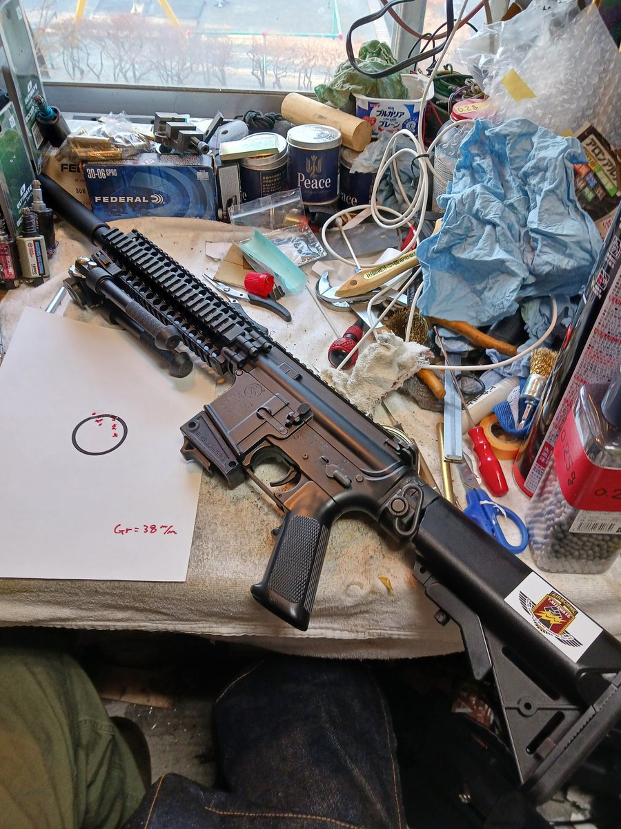 次世代レシーライフル四重嵌合完了～ ナカナカ良い感じです＼(^^)／