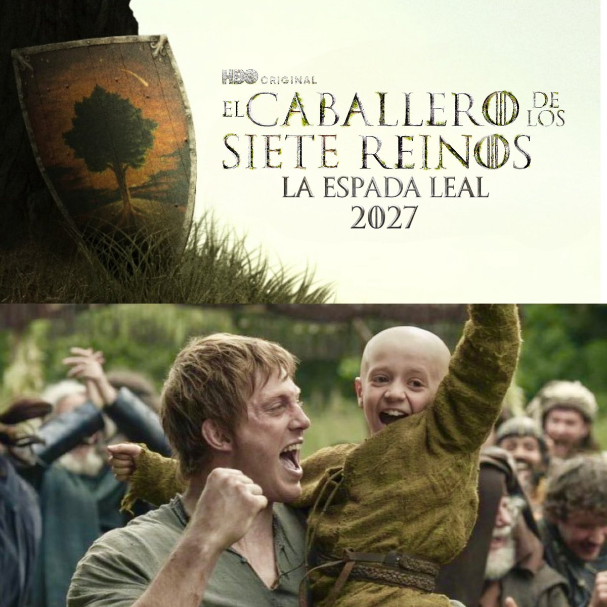 No tendremos que esperar dos años. ‘El caballero de los Siete Reinos’ regresará en 2027 con su 2ª temporada. 

Ira Parker: Ahora nos adentramos en La Espada Leal, que es mi novela corta favorita en muchos sentidos. Todavía no puedo decir mucho, pero estoy muy emocionado. #AKOTSK