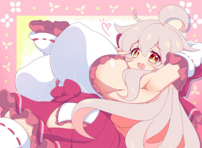 skeb依頼絵納品!むちむちでっかい巫女服のまひろおにいちゃん描かせていただきました! ご依頼いただきありがとうございました!! #おにまいお絵描き 