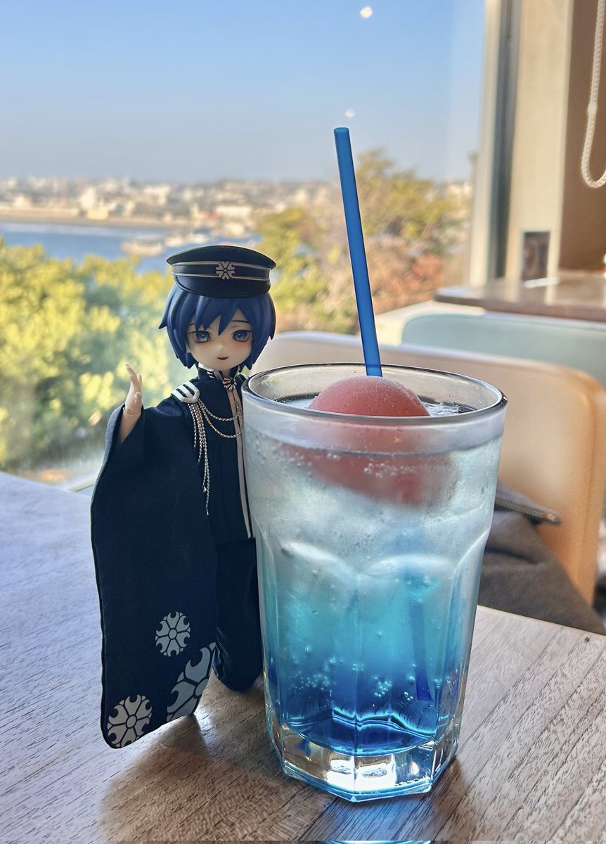 かいとくんとフロート💙
#みょんちの少年かいとくん