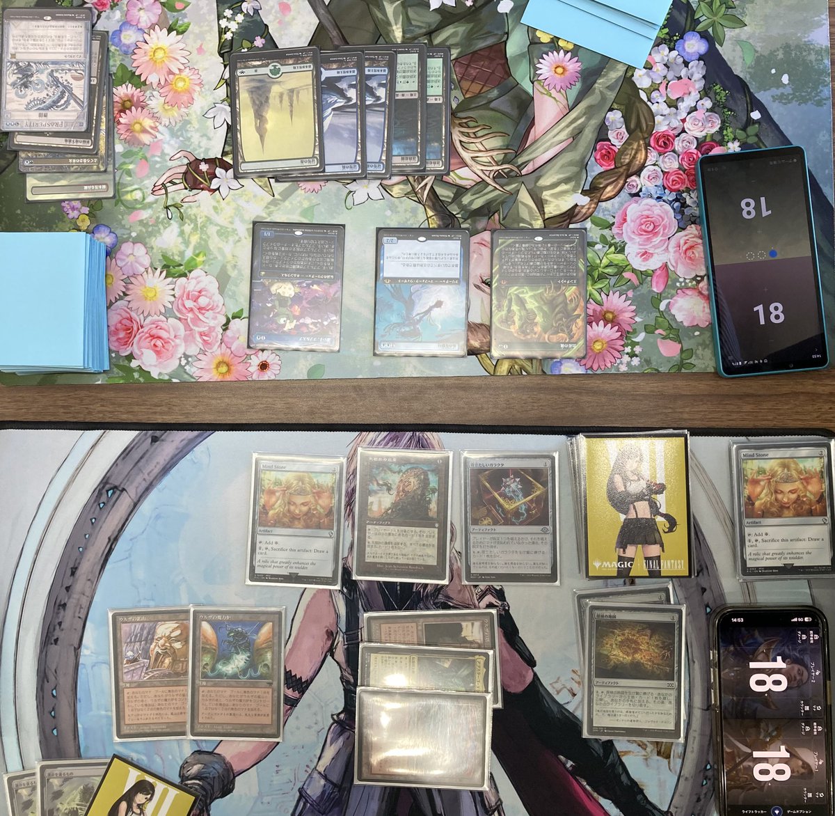 月曜日のMTGモダン感謝祭的なやつは6名様で行われました！ 優勝(3-0