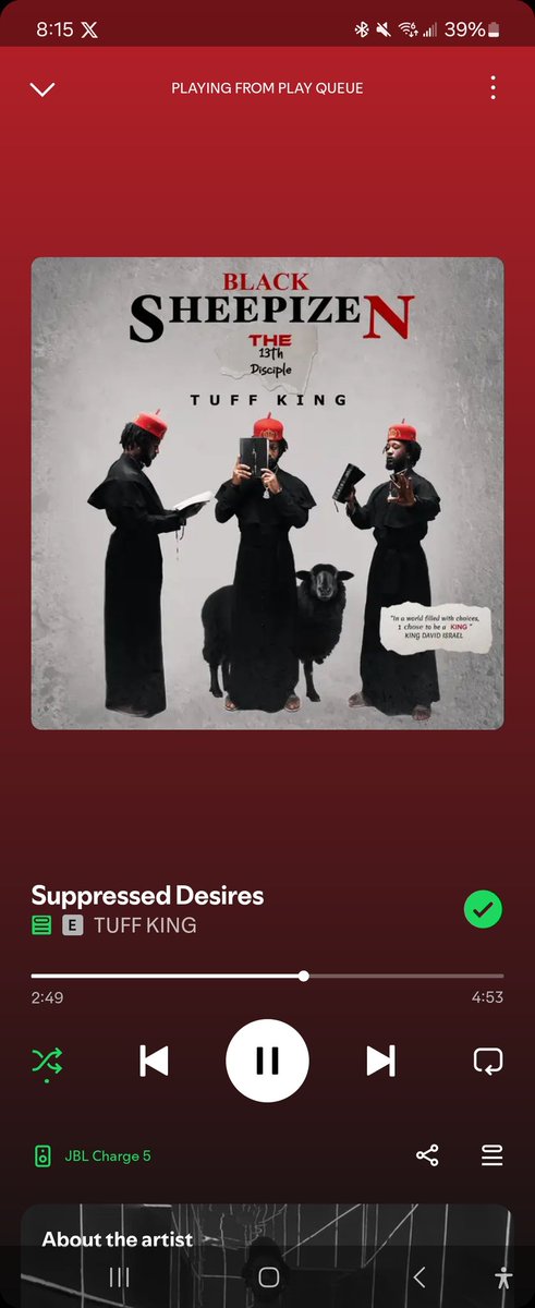 This song is 🔥🔥
TUFF KING is HIM