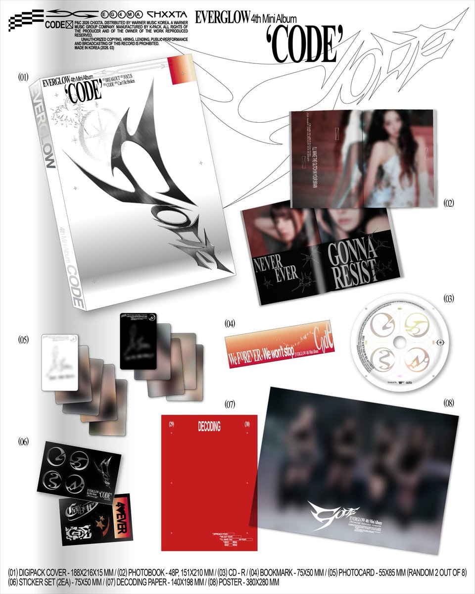 seoulbasket_ph's tweet photo. #SLBTPH_Pasabuy | wts lfb ph

🌨️ EVERGLOW ‘CODE’ PHOTOBOOK VERSION 🌨️ 

KR Ktown4u - ₱1,055
Other Sites - ₱1,195

🚛ETA: June 2026
📝DOO: March 1
🗓️DOP: 50% DP to secure, 15 days after OC for Rem. Balance
📄Order Form: https://t.co/8EIFAXphME

DM FOR INQUIRIES 💌 https://t.co/gPgoFZskrf