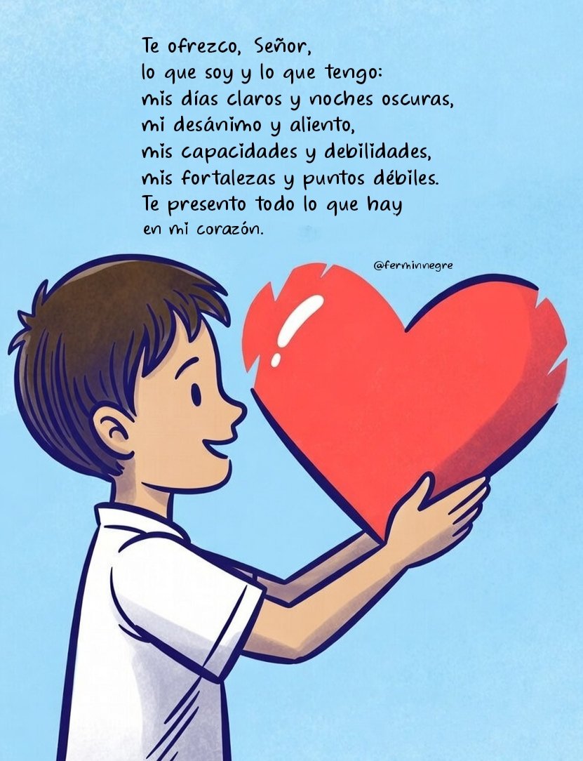 Ofrenda diaria de la vida...