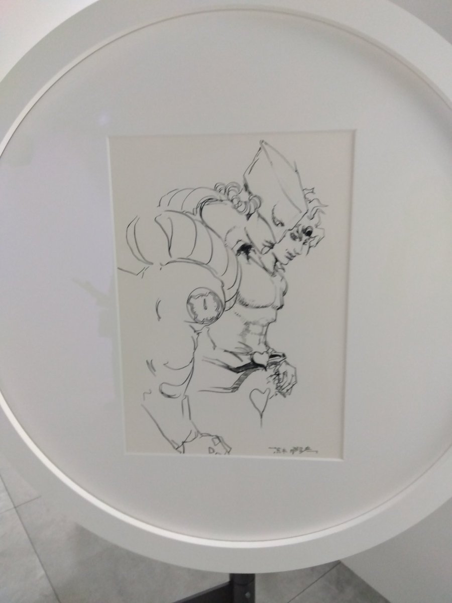 滑り込みで行ってきた荒木飛呂彦先生のリトグラフ＆レンチキュラー展示