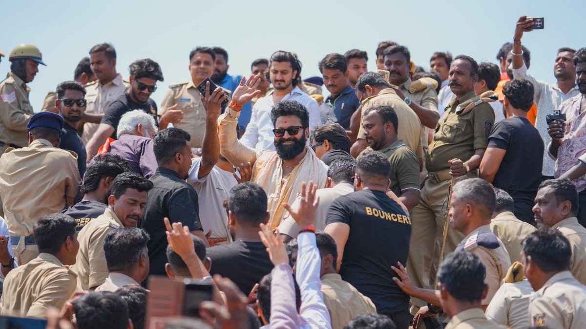 Candid moments from the pooja and grand opening ceremony of #JaiHanuman ✨

The ceremony was held at the sacred Anjanadri Betta near Hampi, the birthplace of Lord Hanuman.

▶️ youtu.be/RC6yVpA5oIs

<a href="/shetty_rishab/">Rishab Shetty</a> <a href="/PrasanthVarma/">Prasanth Varma</a> <a href="/tejasajja123/">Teja Sajja</a> <a href="/ThePVCU/">Prasanth Varma Cinematic Universe</a> <a href="/TSeries/">T-Series</a> #TSeriesFilms