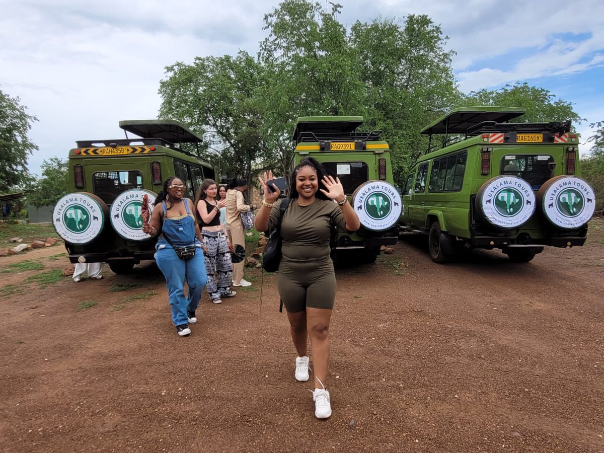 Smiles like these don’t lie. 😊
Another unforgettable #safari experience with <a href="/ToursUsalama/">USALAMA TOURS</a> — where every #journey turns into a story worth telling.

Ready to create ur own #adventure?
Message #UsalamaTours today &amp; let’s plan it. #wildlife #CoupleGoals #Traveller #BookNow #travel