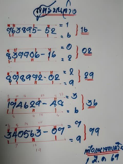 สูตรสองตัวบนล่าง ลองพิจารณากันดูนะคับ
แนวทางประจำงวด  1 มีนาคม 2569

#หวยงวดนี้  #หวยรัฐบาลไทย