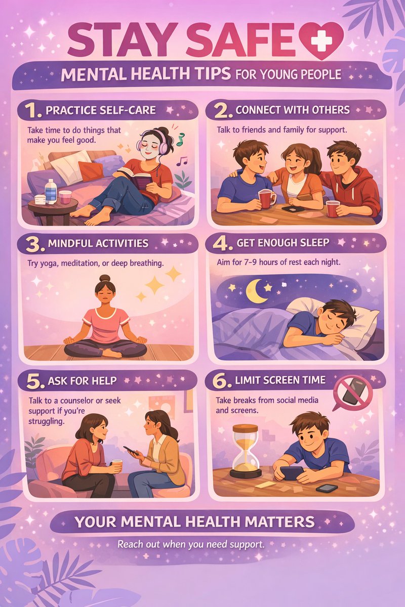 reachout_ke's tweet image. Prioritizing mental well-being is key for every young person. Small daily habits self-care, rest, and strong support systems make a big difference. Let’s create safe spaces where young people feel heard and empowered to seek help.

#kijanasalama  #harmreductionworks