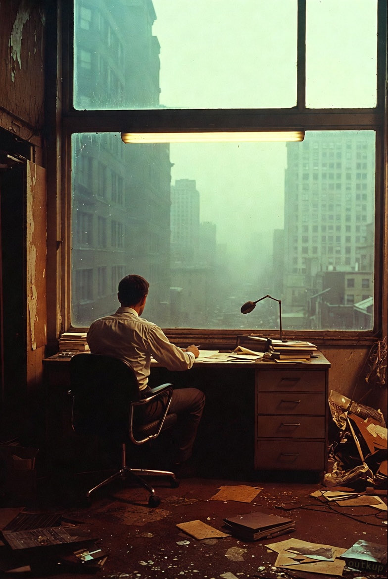 Among the ruins, intention is rebellion. Make it a great week.
#AIart #dystopian #postapocalyptic