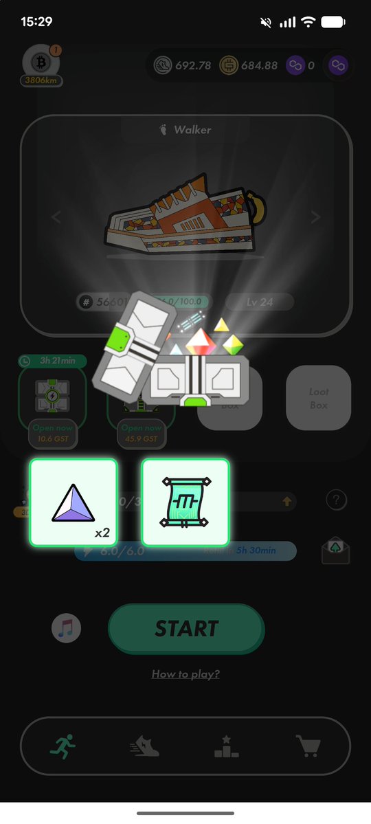 またスクロールでたな
MB4よりも3を大量に空けたほうがいいのかも？
#stepn