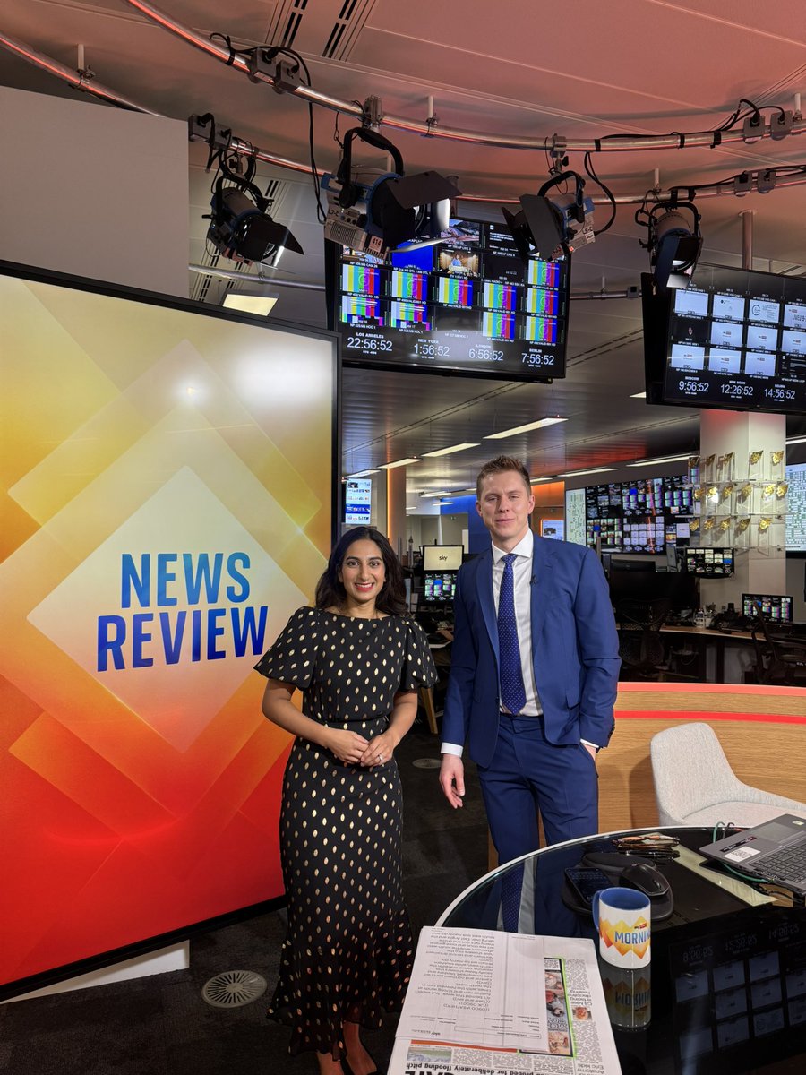 thorrungovind's tweet photo. Great to be back with Sky News this morning discussing the issues that matter with Gareth Barlow. #Paperreview @SkyNews https://t.co/E3mcJA6sPj