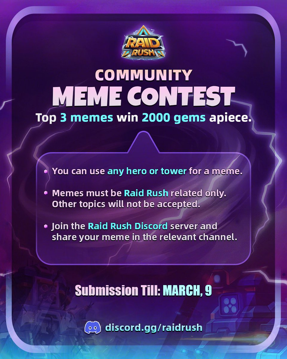 Raid Rush tweet media