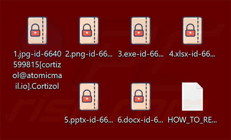 Cortizol Ransomware; Extension: -id-[victim's_ID][cortizol@atomicmail.io].Cortizol; Ransom note: HOW_TO_RECOVER.txt and desktop wallpaper

virustotal.com/gui/file/75068…

<a href="/LawrenceAbrams/">Lawrence Abrams</a> <a href="/demonslay335/">Michael Gillespie</a> <a href="/struppigel/">Karsten Hahn</a> <a href="/JakubKroustek/">Jakub Kroustek</a>