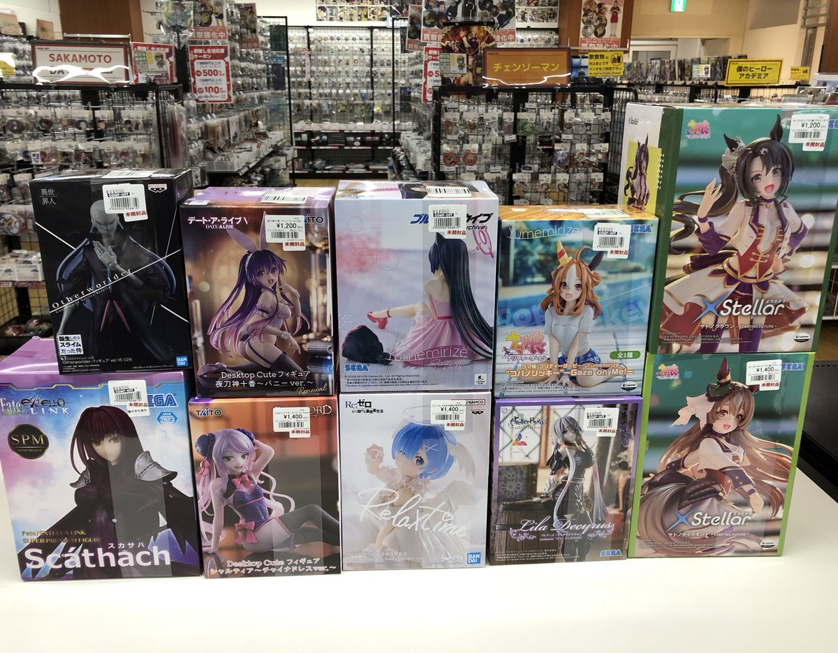 📣入荷情報📣 フィギュア各種入荷しました！