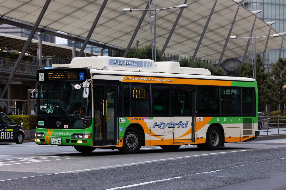2026/1/28 都営バス(深川) 東15系統 S-V294(LJG-HU8JLGP) この日がS