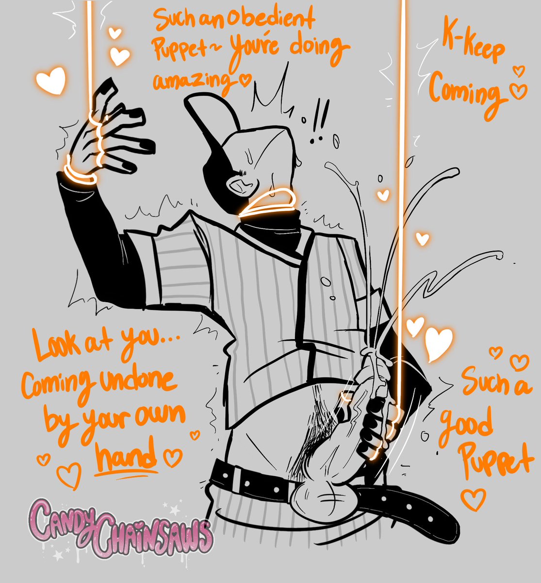 Candychainsaws's tweet photo. Bottom Batter x Incorporeal player❌🧡⚾️ suggested by a mutual of mine
#nsfw #nsfwart https://t.co/sqYi0LoONN