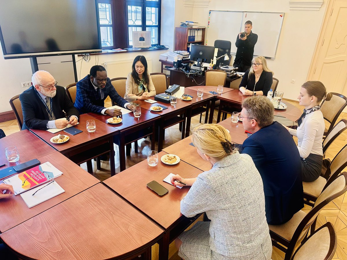 tmarwala's tweet image. Had a productive bilateral meeting in Kőszeg with Dr. Balázs Hankó, Minister of Culture and Innovation of Hungary, on establishing a new UNU Institute focused on the future of the nexus of technology, peace, and human security. #UNU #HumanSecurity #Peace #Technology #Innovation