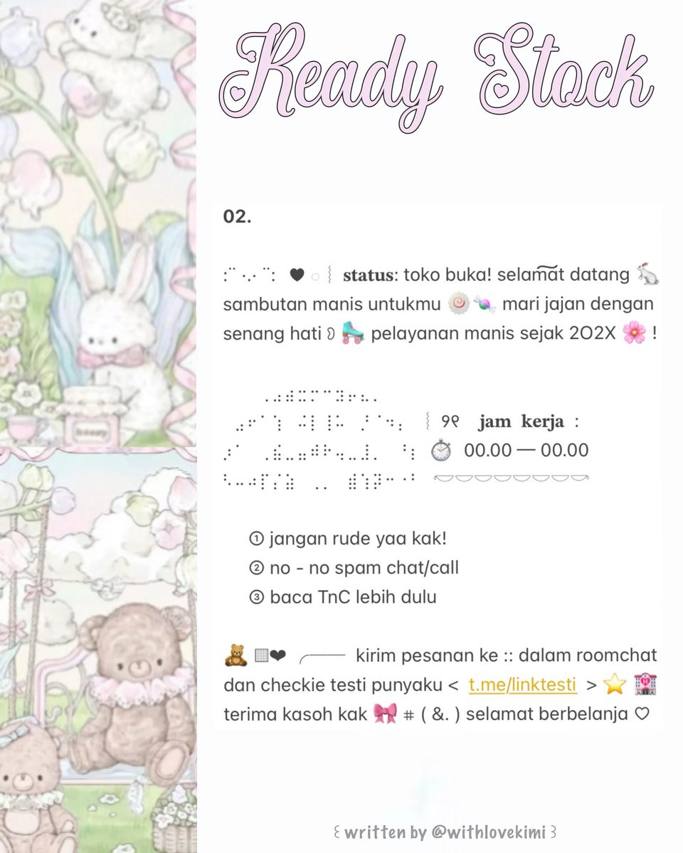 ᨭ ︴KiMi, wording! ♥︎˖ tweet media