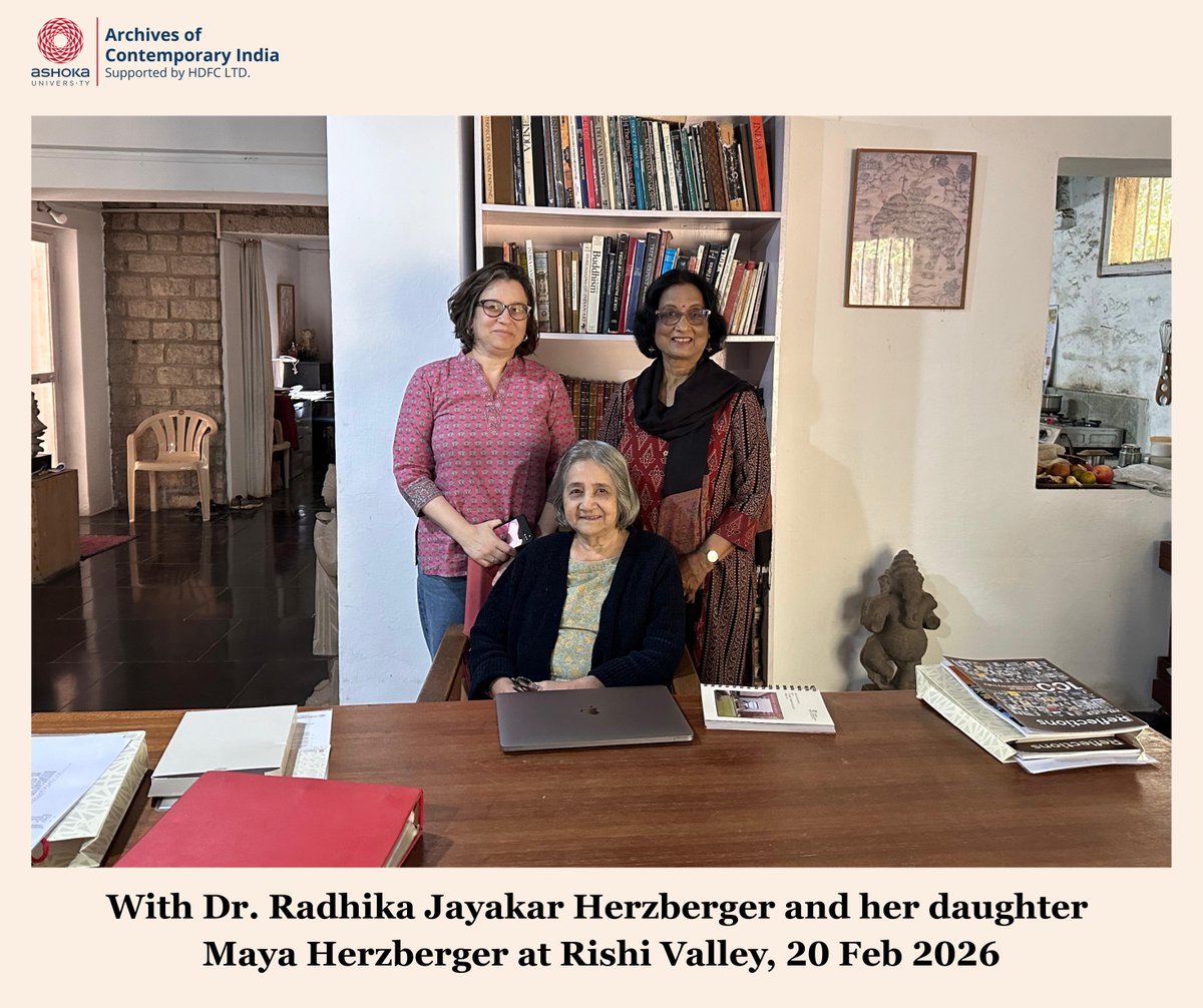 Archives of Contemporary India tweet media