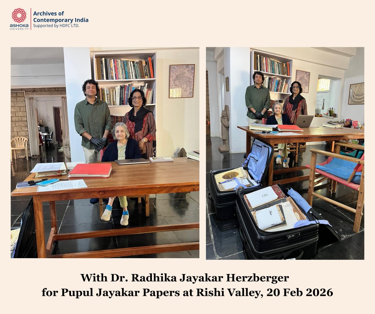 Archives of Contemporary India tweet media
