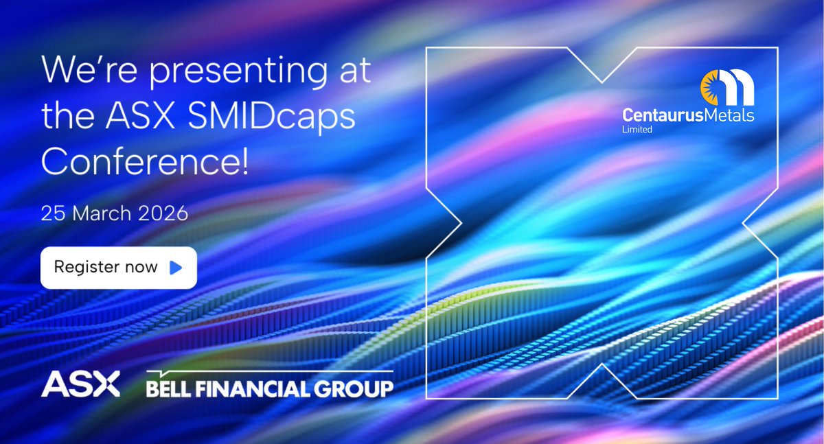 Centaurus Metals tweet media