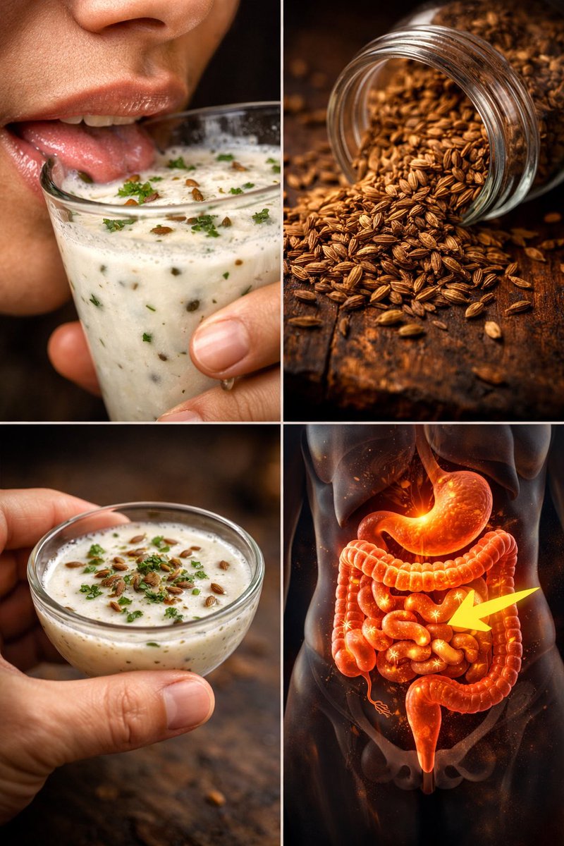 shyam_ayurved's tweet image. Most people think diabetes start with sugar.

It often start in the gut,  Poor microbiome balance disrupts insulin signalling long before glucose spike.

Modern research confirms gut flora influence metabolism.

Ayurveda has long used chaas with roasted cumin to cool, pitta,
