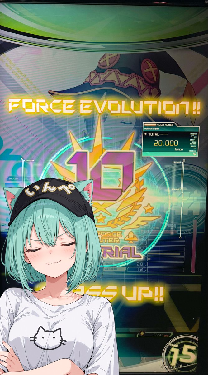 インペになったにゃ🐱 情けない上がり方しちゃったので気合で18.9 S