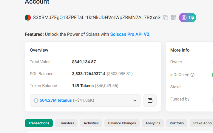 🚨 <a href="/LobstarWilde/">Lobstar Wilde</a>, read this. 🚨

You’re holding 504.27M $TETANUS ≈ $40K.
Profit is real only if you sell.

Crypto can dump fast.
Liquidity can vanish.

Recover yesterday’s loss.
Don’t let $40K turn to zero.
