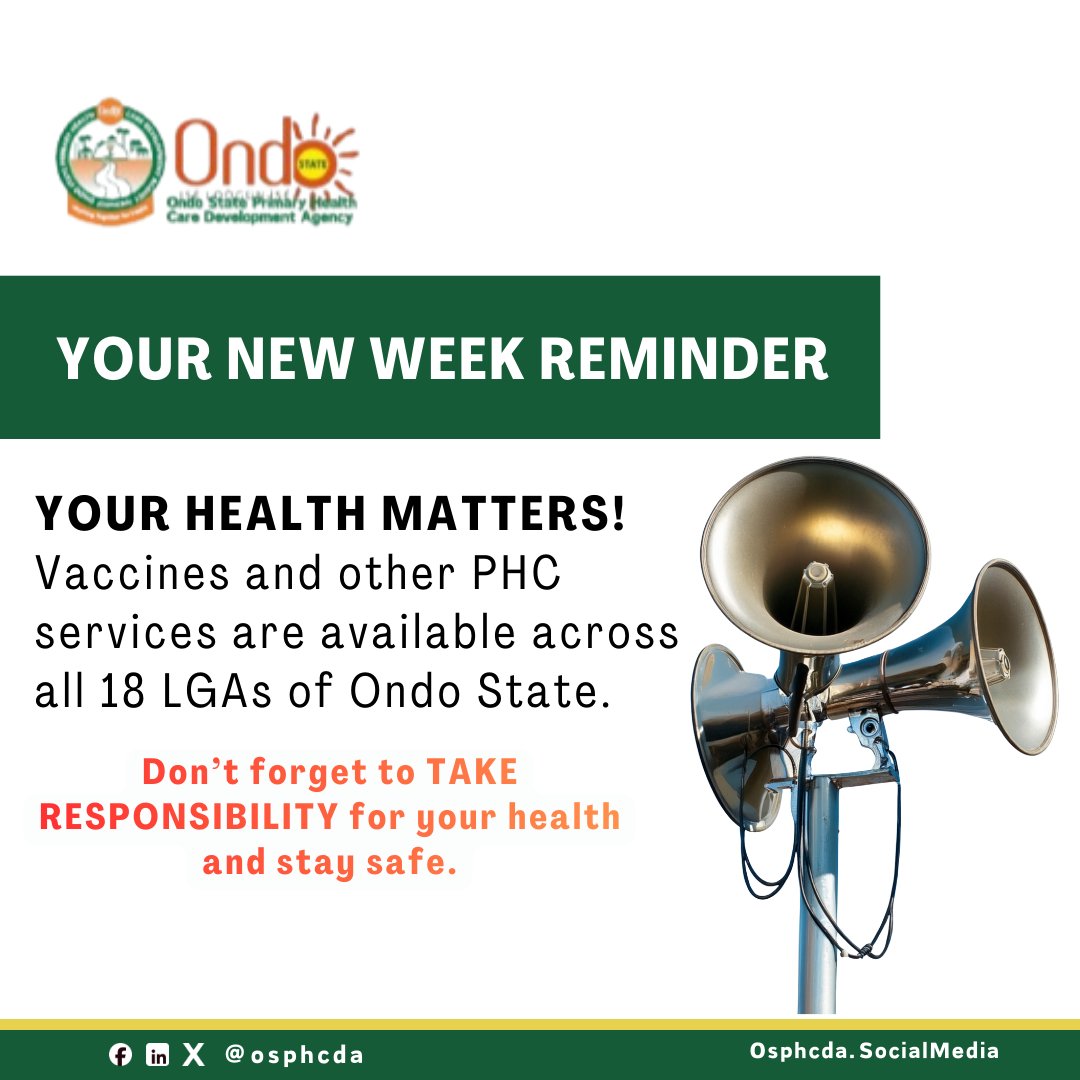 Ondo State Primary Health Care Development Agency tweet media