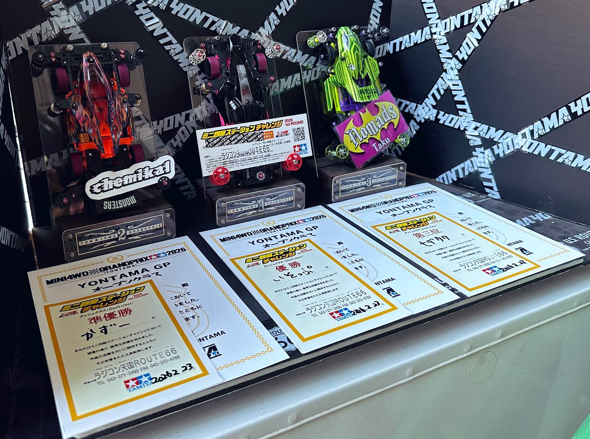 レース結果】 □ステーションチャレンジ1stROUND&YONTAMA GP 2月