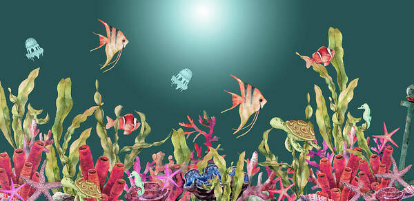 HurmerintaArt's tweet image. A Magical And Mysterious Evening Underwater.

#fantasyart #marinelife #sealife #tropicalfish 
#mugs #pillows #wallart 

johanna-hurmerinta.pixels.com/featured/a-mag…