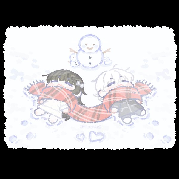 Gojohime in the snow❄️🤍