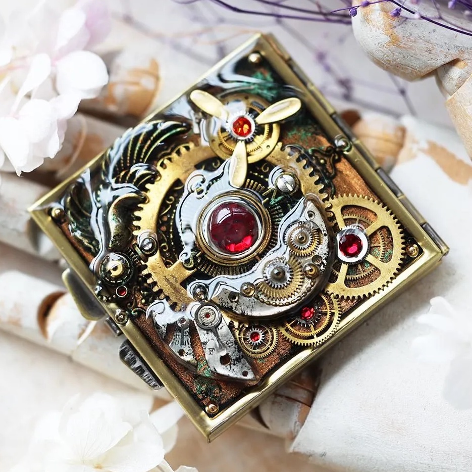 ヴィンテージ☆ルーバーミラー