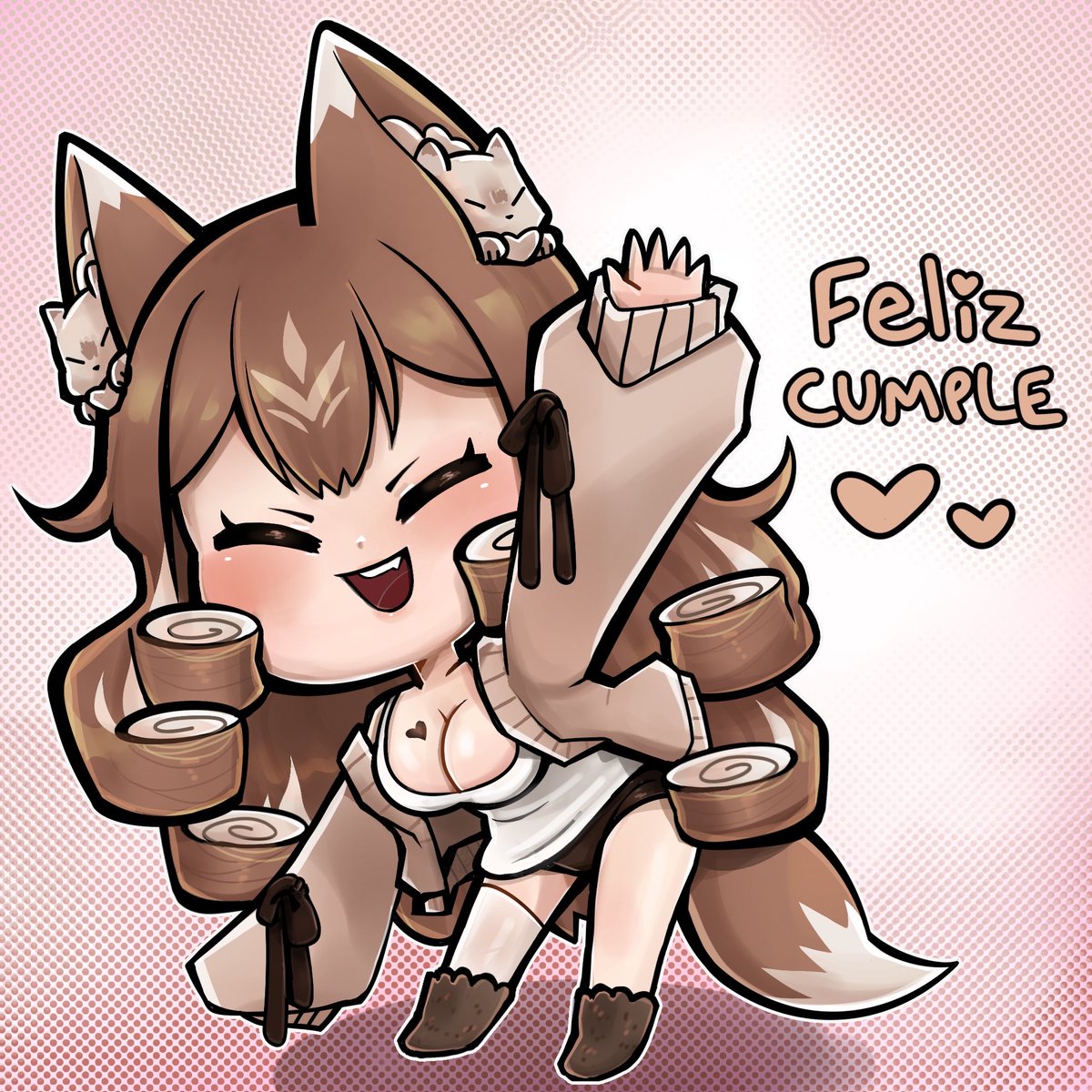 shhh.. everyones sleeping so she wont notice this 👁️👄👁️ 

✨happy birthday Liyon~✨