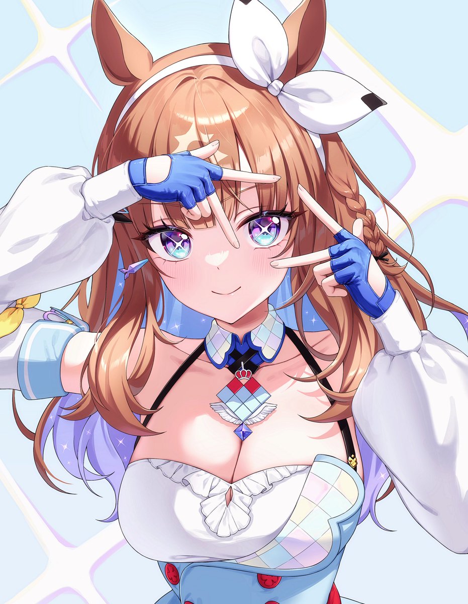 soymilk_S2's tweet photo. #ウマ娘

アーモンドアイ登場🌟 https://t.co/3j4pf5Jq36