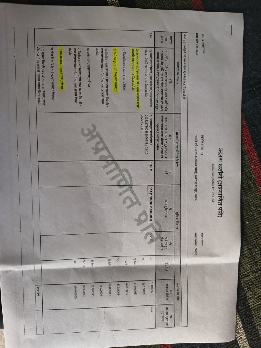 Utkarsh400509's tweet photo. मामले को संज्ञान मे लेते हुए प्रार्थी की भूमधरी जमीन पर हो रहे अवैध निर्माण को रोके वा विधिक कार्यवाही करने की कृपा करें @pratapgarhpol @myogiadityanath @UPGovt @dmpratapgarh https://t.co/Sgof9wpIgh