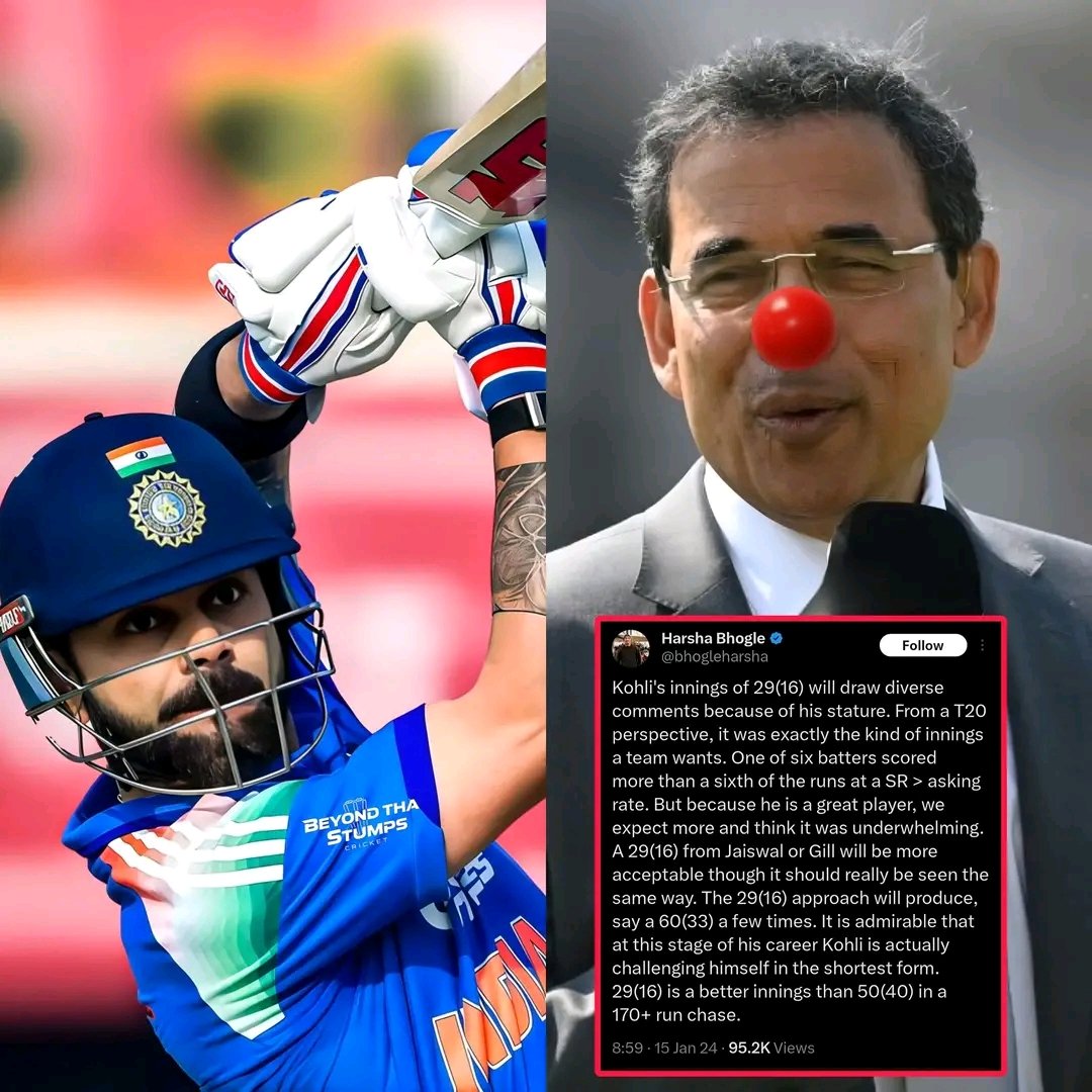 Karthick483's tweet photo. This guy Harsha Bhogle thinks cricket is played in Pen and Paper, where is he hiding now ???
#Harshabhogle #ViratKohli𓃵 #T20WorldCup #Strikerate #RohitSharma #AbhishekSharma #Suryak https://t.co/u1XsBqWIbG