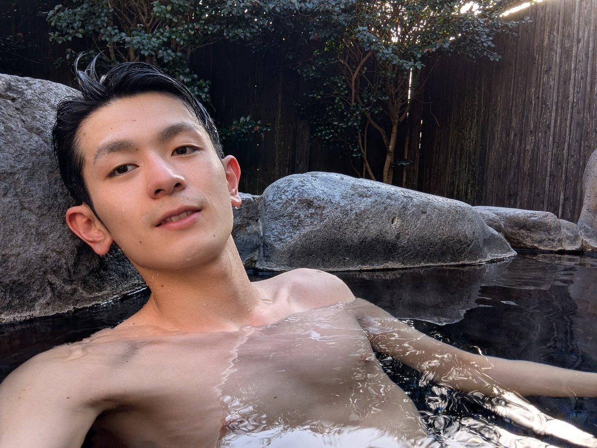 源泉かけ流しで内湯付きはマジで最高！