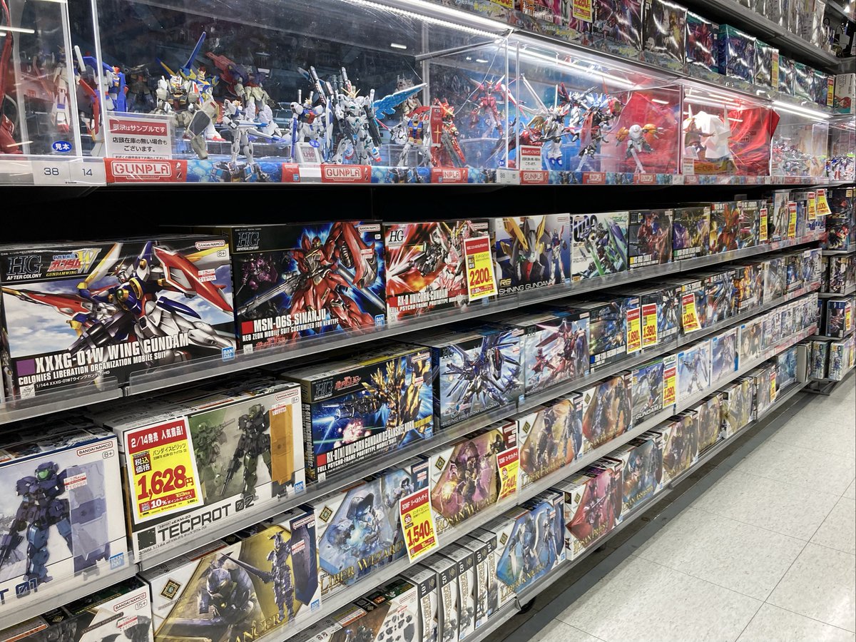 ガンプラ入荷してます！ ＼ ぜひお迎えください～！🌟 ※価格と在庫状況