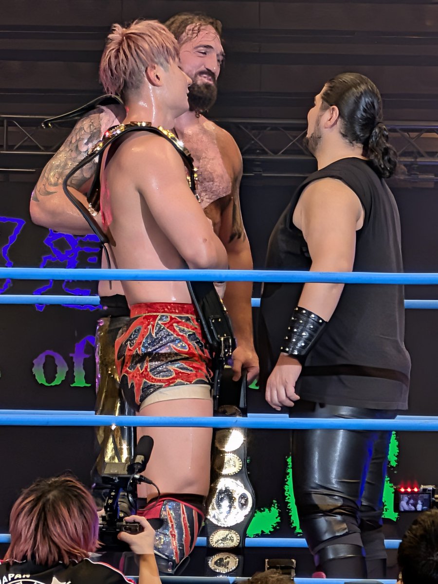 3.15後楽園ホール大会にて、斉藤ブラザーズが世界タッグに挑戦！ #ajpw