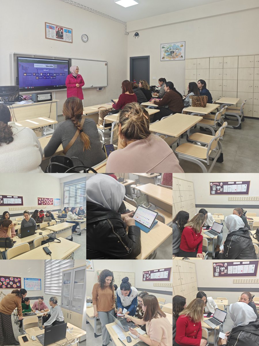 Dijital Vatandaşlık Kursu Eğitimleri hız kesmeden devam ediyor.  
Ankara'da 3. grup, Balıkesir'de 2. grup eğitimlerinde öğretmenlerimiz dijital güvenlik, etik, haklar ve bilinçli dijital yaşam konularında yetkinliklerini güçlendirdi. 
<a href="/tcmeb/">Millî Eğitim Bakanlığı</a> <a href="/mebyegitek/">Yenilik ve Eğitim Teknolojileri Genel Müdürlüğü</a>
<a href="/coe/">Council of Europe</a> <a href="/CoE_Education/">Council of Europe Education</a>