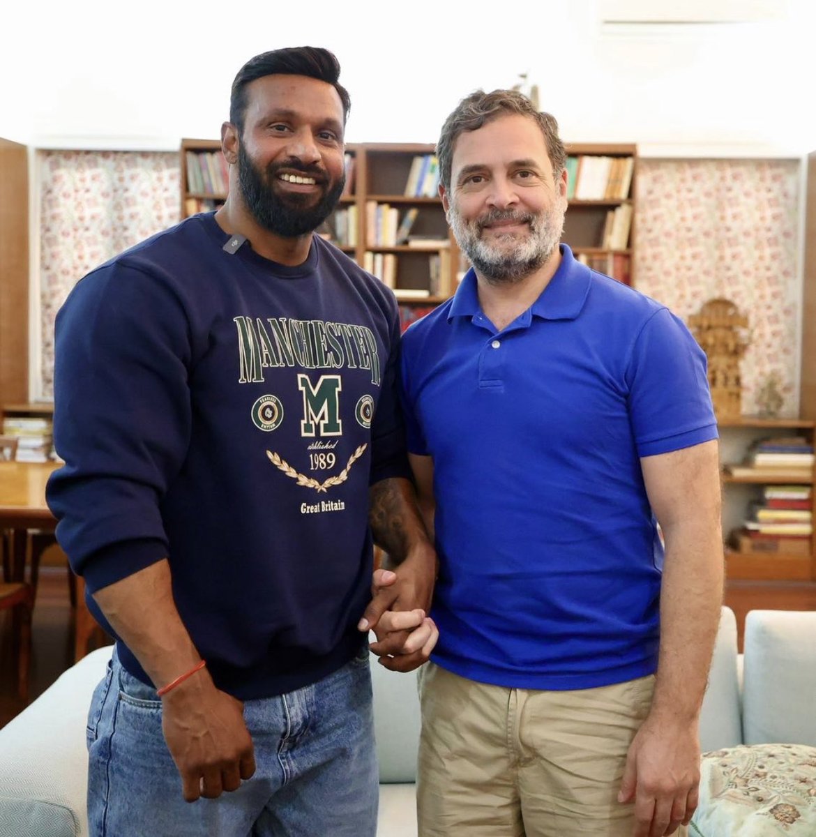 राहुल गांधी उत्तराखंड के दीपक से मिले ❤️