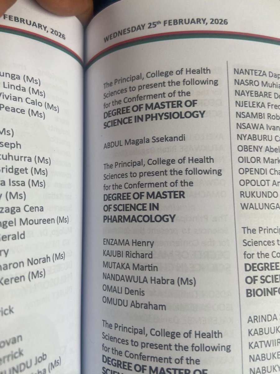 Abdul M. Ssekandi, MBChB, MSc., M.A.P.S tweet media
