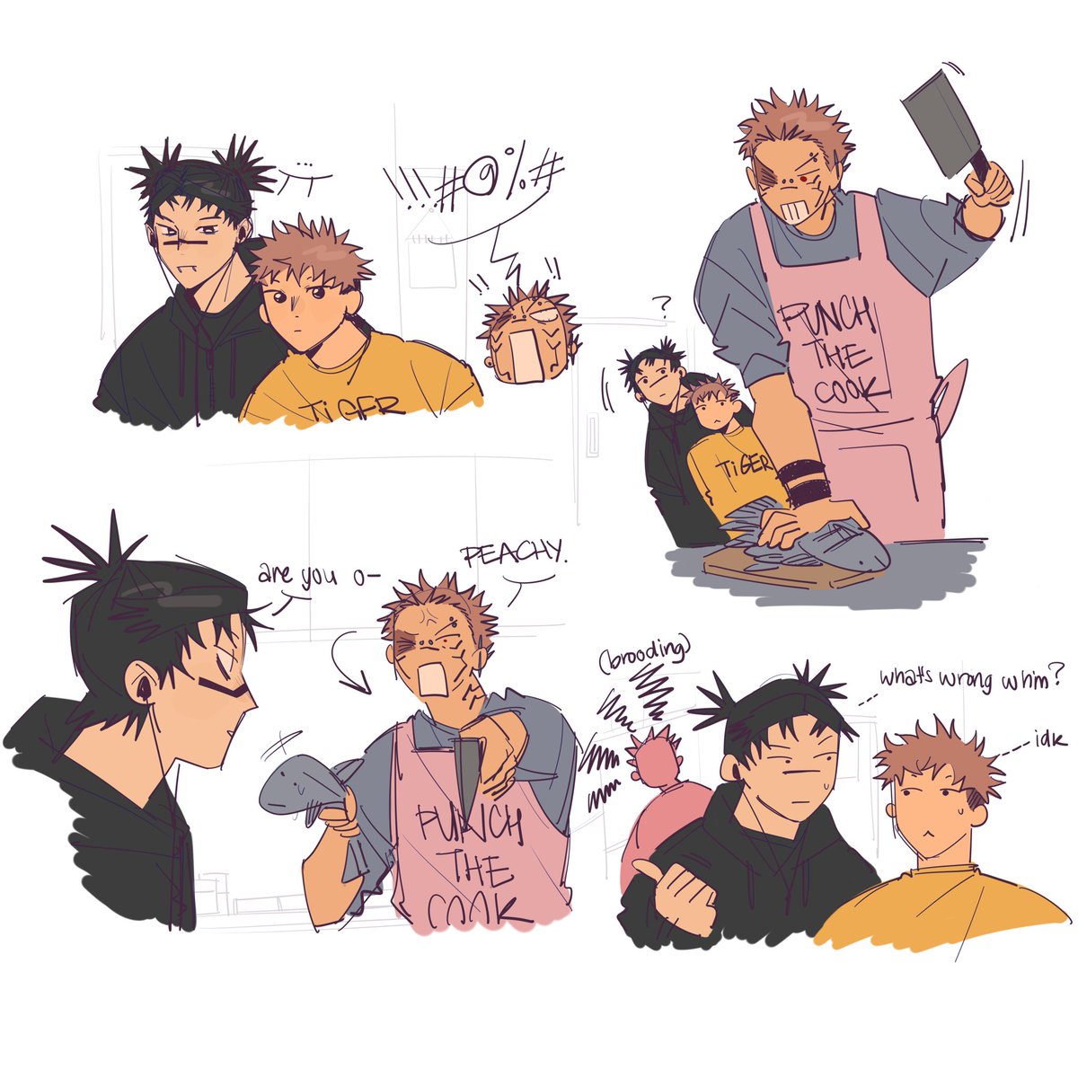 Yearning for itadori siblings