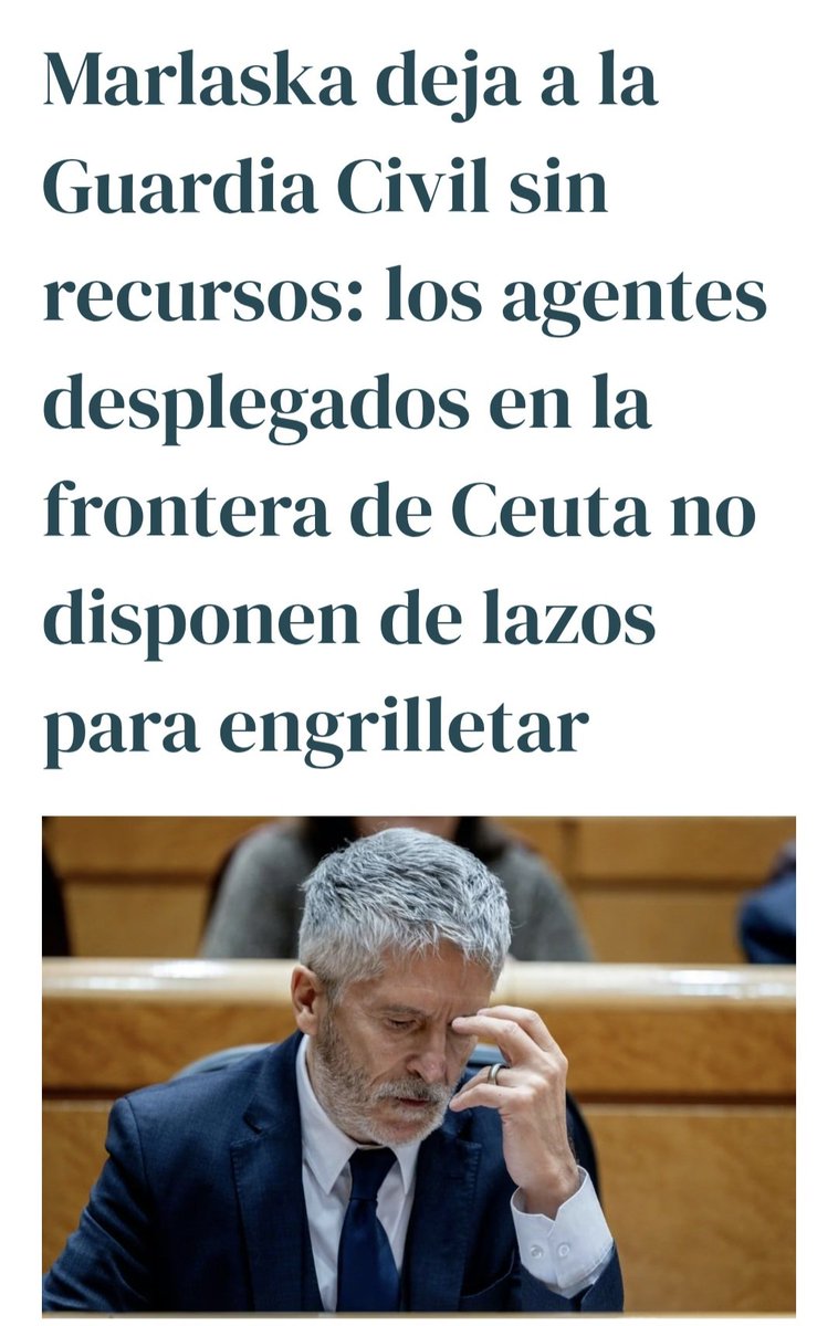 _IGC_'s tweet photo. IGC ha calificado la situación de «precaria» e «insostenible» y sostiene que la carencia de material compromete la seguridad de los agentes en un entorno considerado especialmente sensible. Según fuentes policiales, en el perímetro fronterizo de Ceuta se registran intentos de acceso de forma casi diaria. En algunos de ellos se producen situaciones de tensión que incluyen forcejeos y agresiones.
https://t.co/nVVOFblQAX