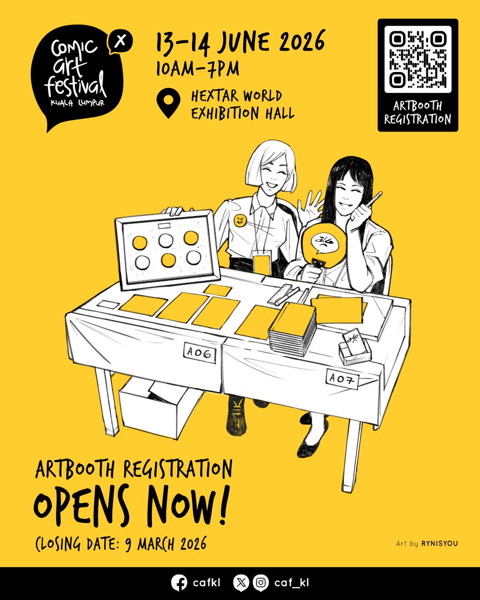 Comic Art Festival KL tweet media