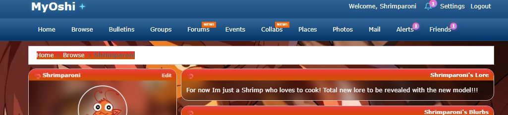 Anyone know the code to change the color or remove this white bit at the top of my page in myoshi? Trial and error has only allowed me to put color behind the test which looks bad xD